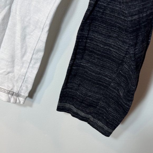 Men's Black and White Hoodie - Picture 5 of 8